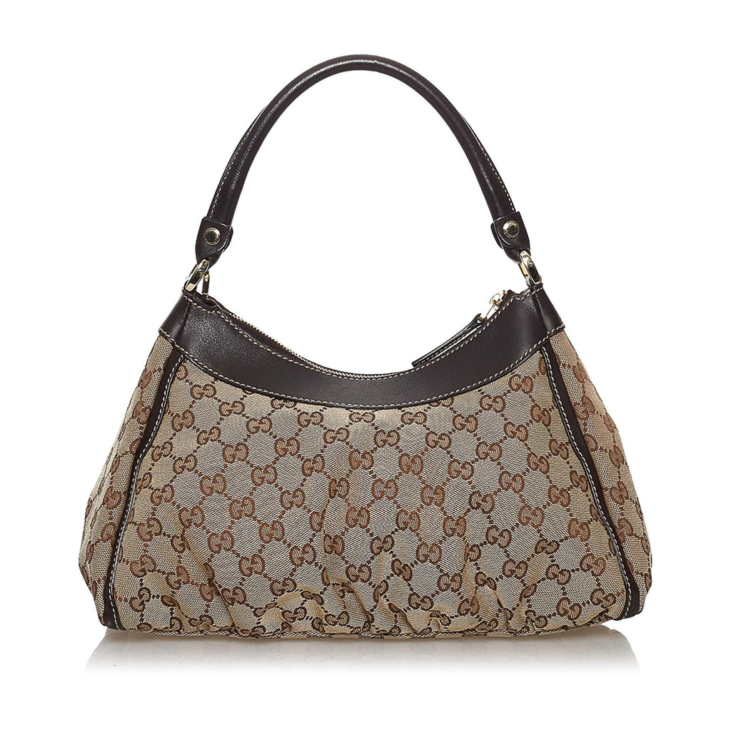 Gucci GG Canvas Abbey D-Ring Shoulder Bag (SHG-30748)