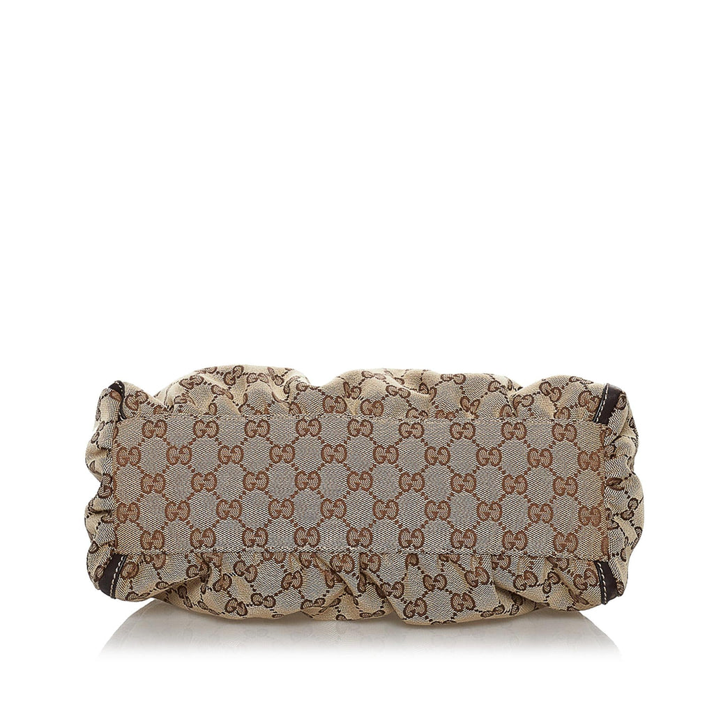 Gucci GG Canvas Abbey D-Ring Shoulder Bag (SHG-33937)