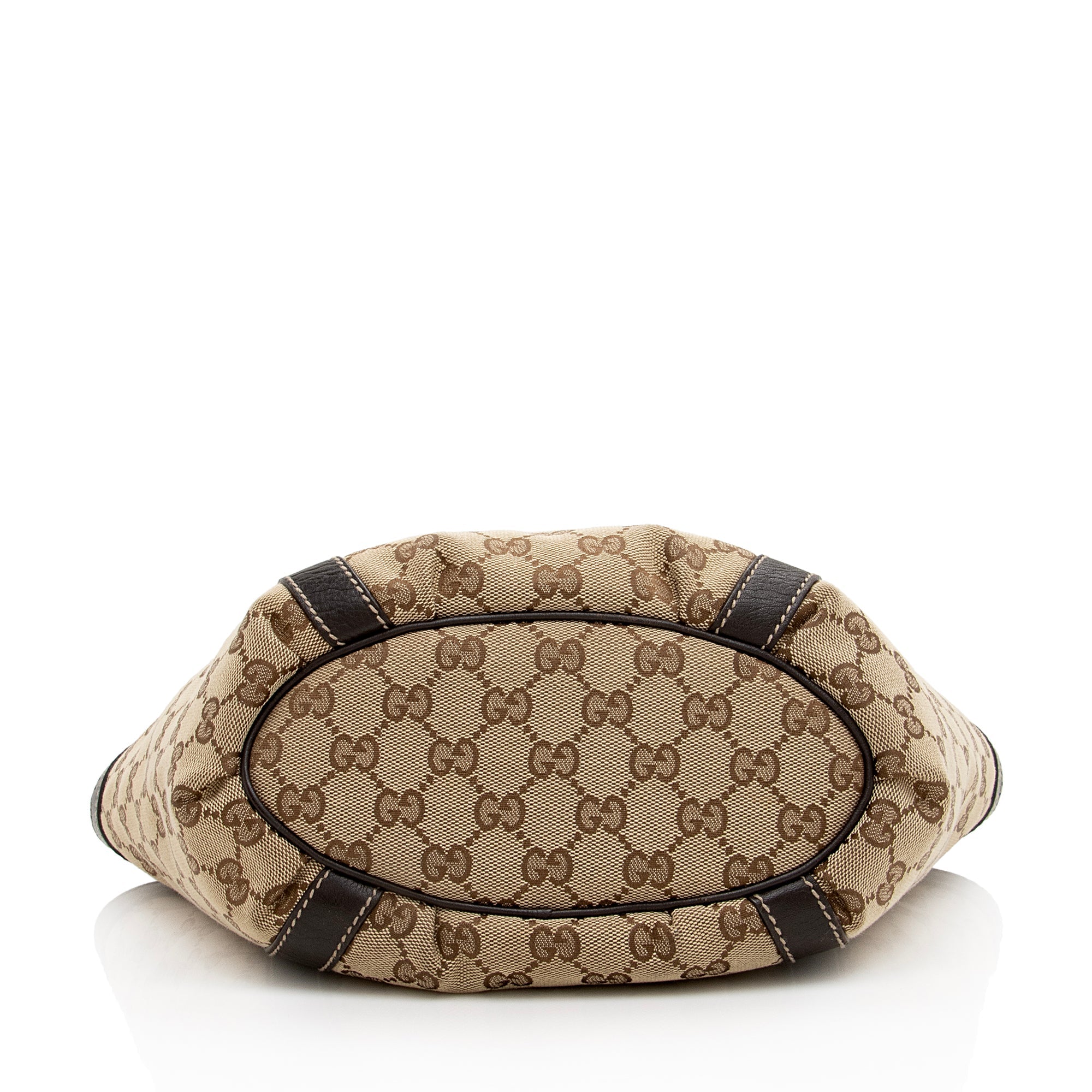 Gucci GG Canvas Abbey D Ring Small Tote (SHF-22935)