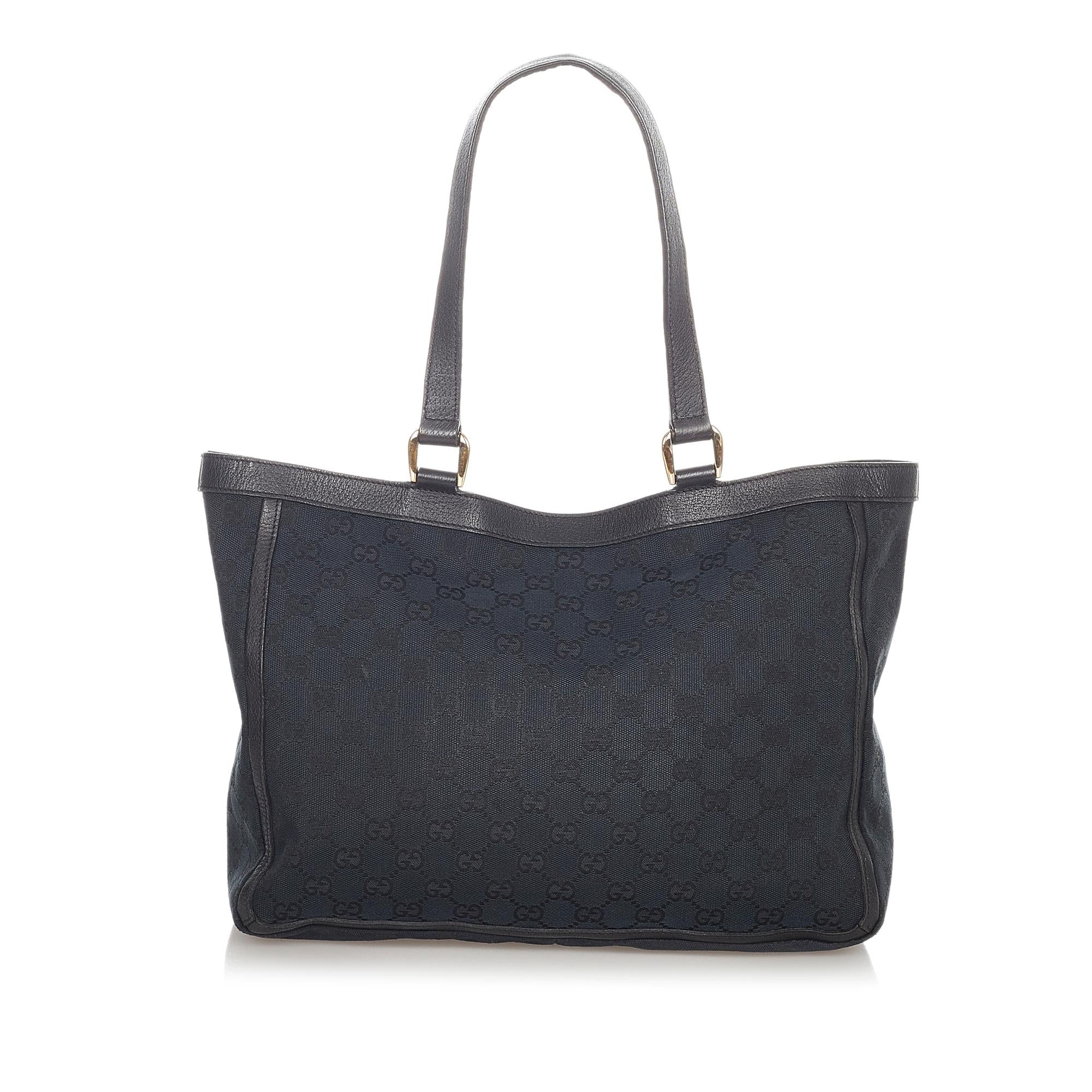 Gucci GG Canvas Abbey D Ring Tote Bag (SHG-23834)