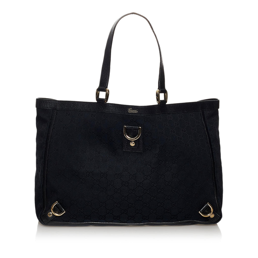 Gucci GG Canvas Abbey D- Ring Tote Bag (SHG-29845)