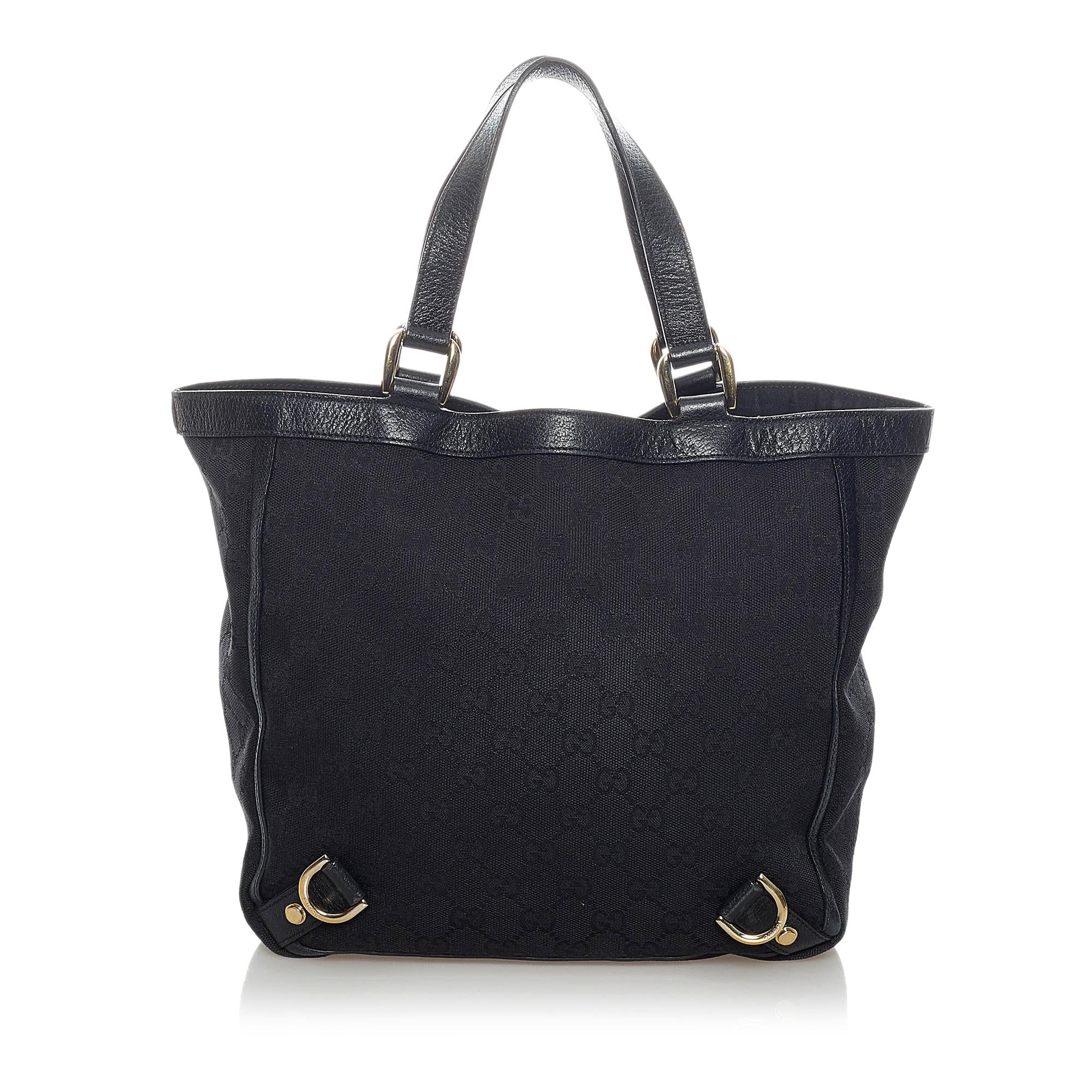 Gucci GG Canvas Abbey D-Ring Tote Bag (SHG-34139)
