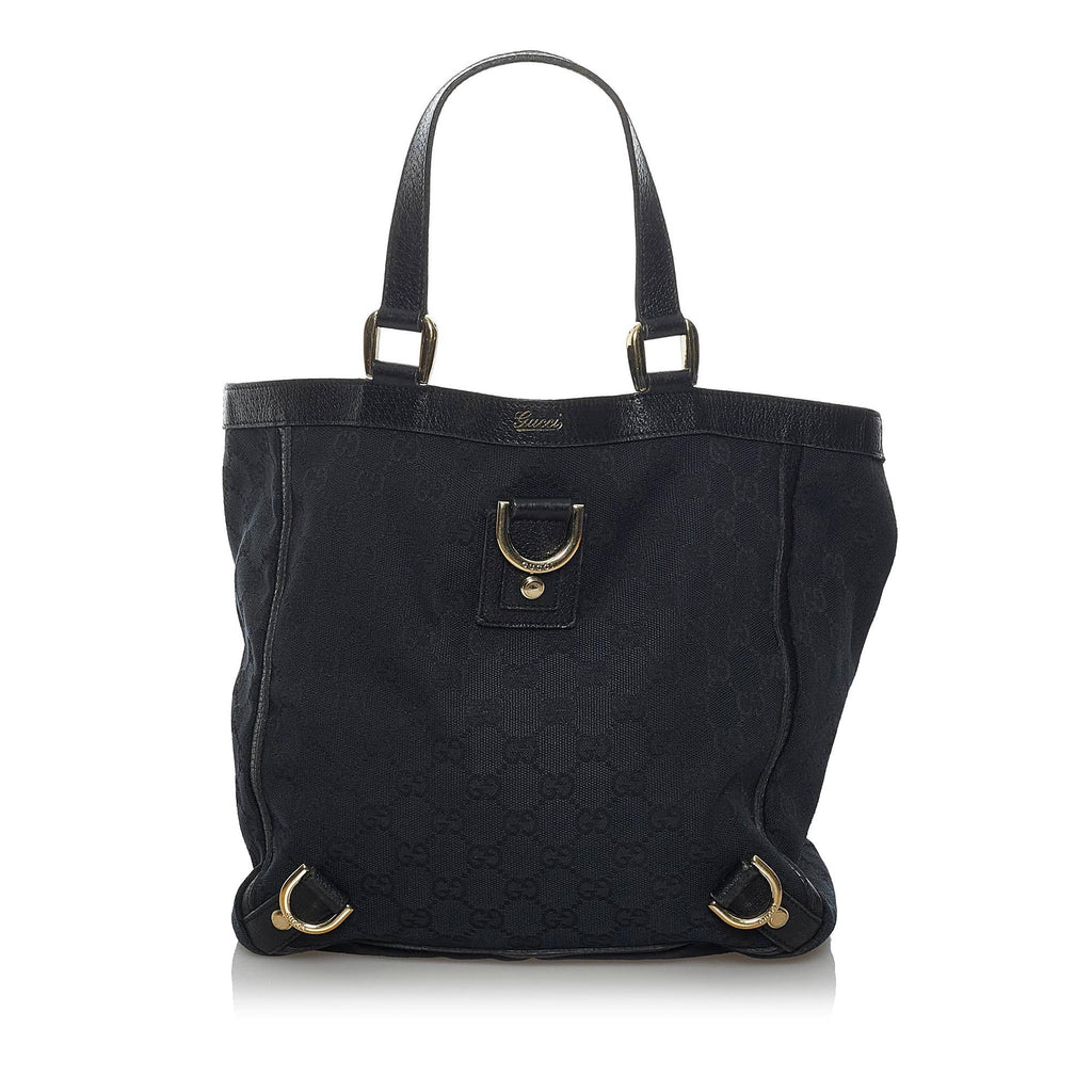Gucci GG Canvas Abbey D-Ring Tote Bag (SHG-36166)