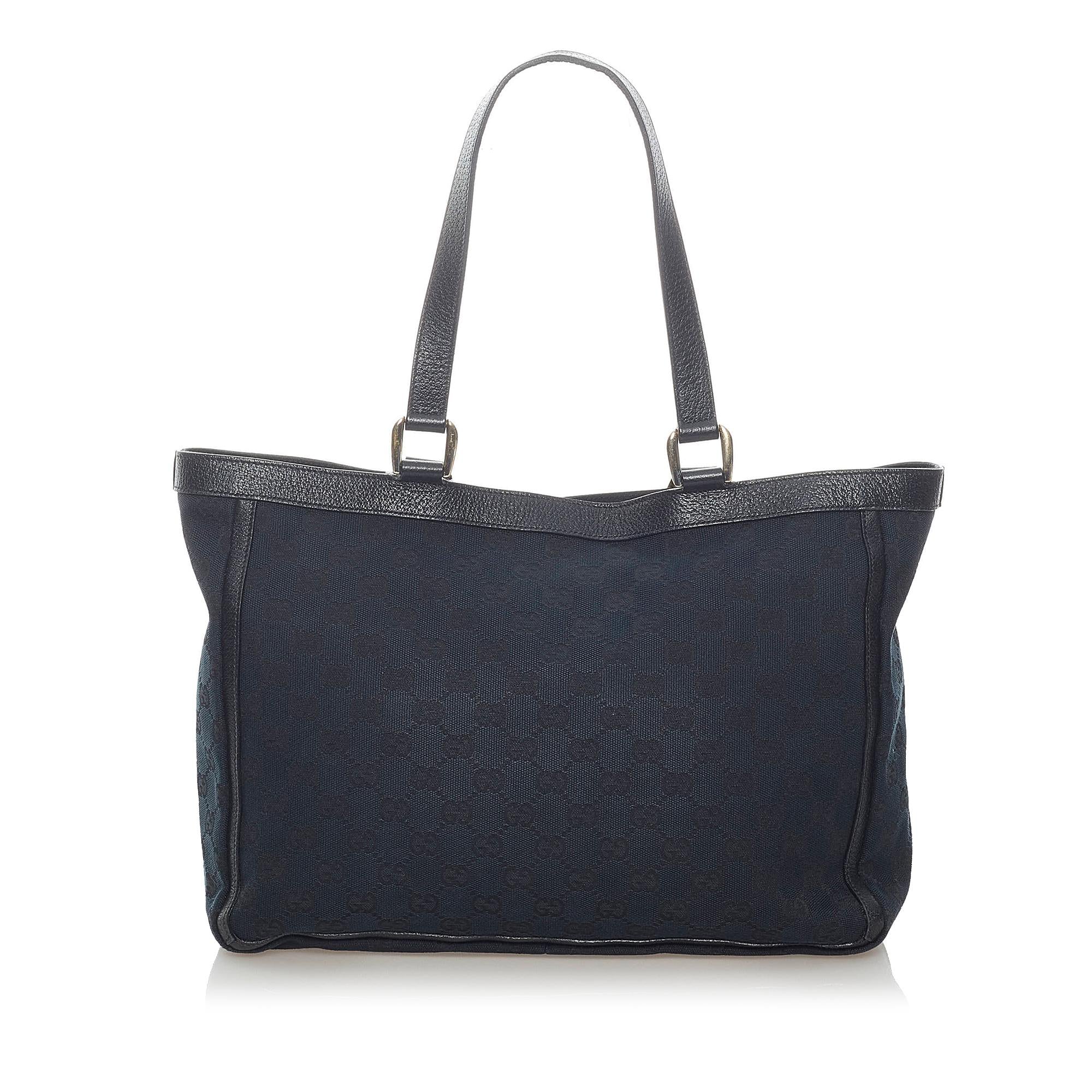 Gucci GG Canvas Abbey D Ring Tote Bag (SHG-37227)