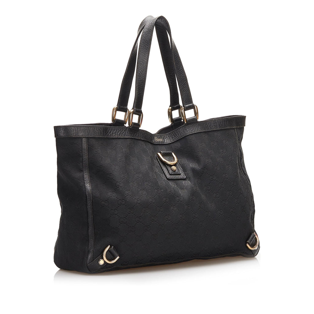 Gucci GG Canvas Abbey D- Ring Tote Bag (SHG-j3ZbIL)