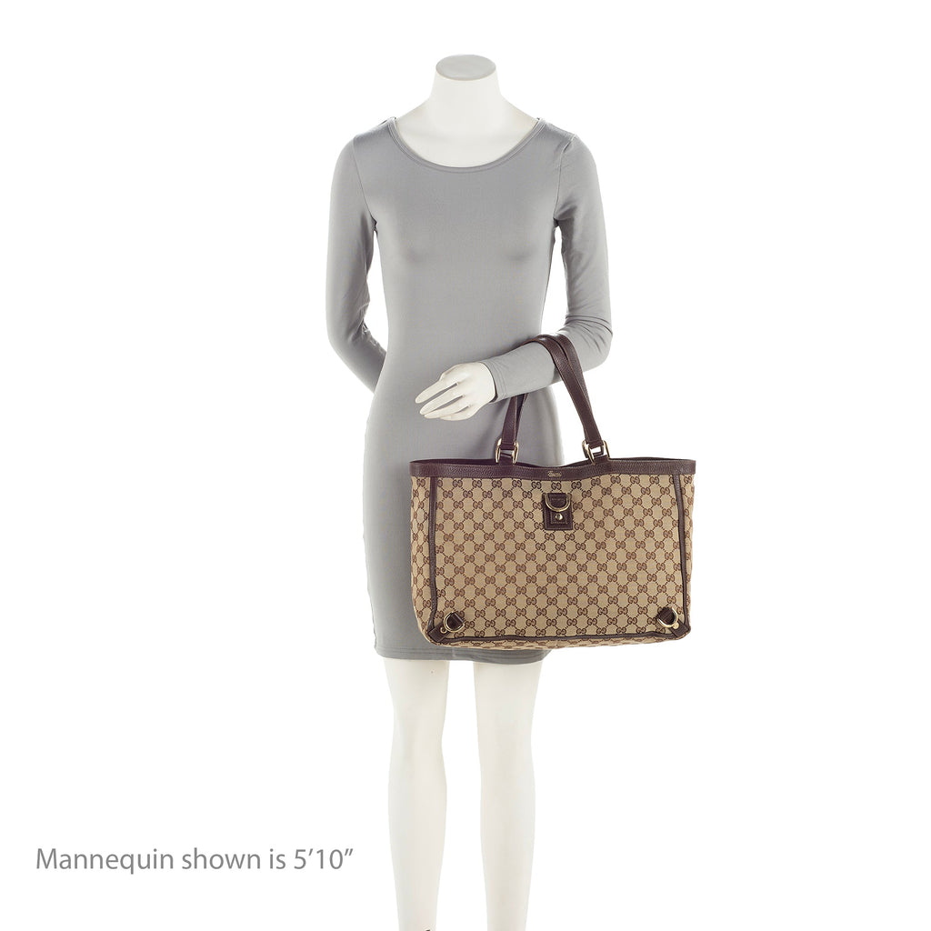Gucci GG Canvas Abbey Large Tote (SHF-22954)