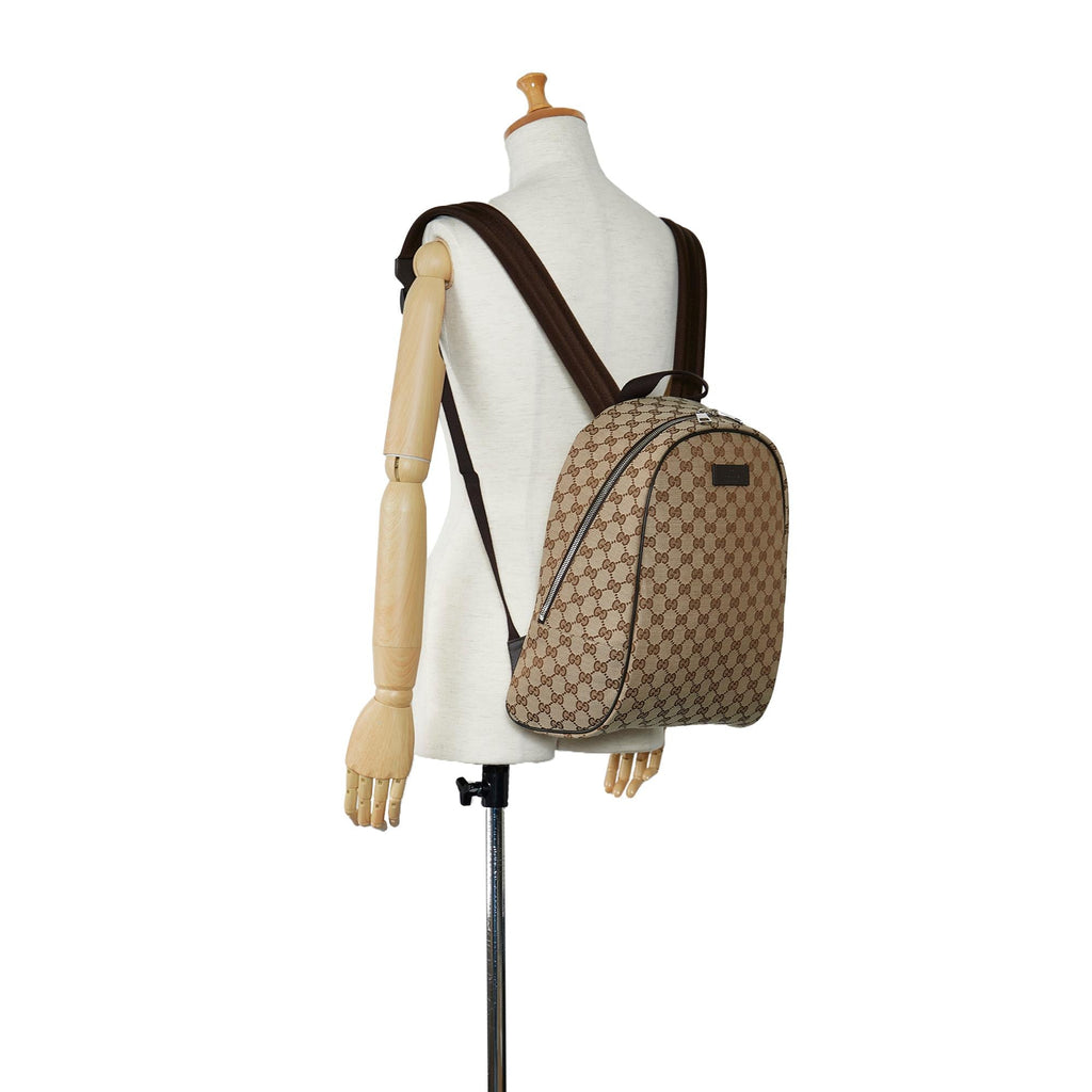 Gucci GG Canvas Backpack (SHG-9dRBbO)