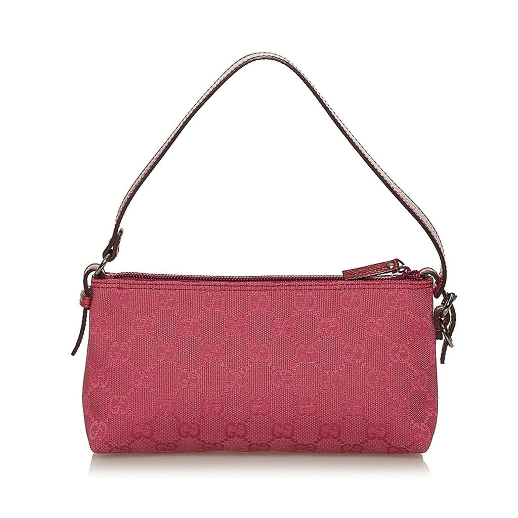 Gucci GG Canvas Baguette (SHG-28438)