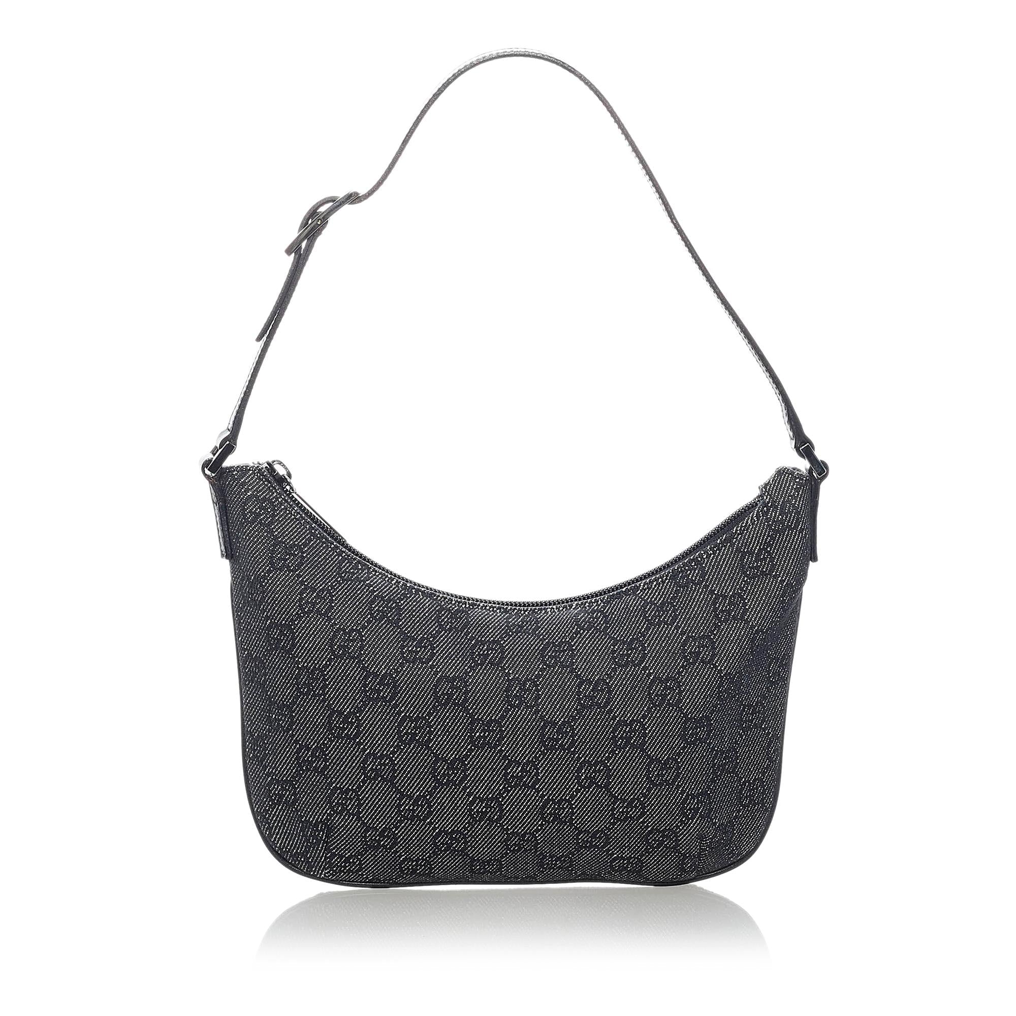 Gucci GG Canvas Baguette (SHG-31319)