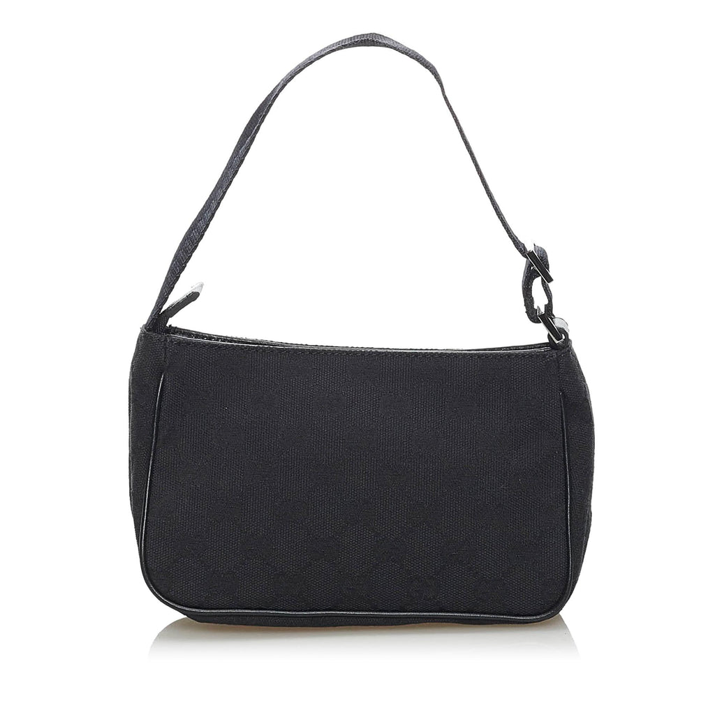 Gucci GG Canvas Baguette (SHG-34237)