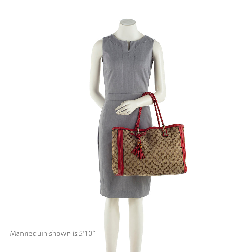 Gucci GG Canvas Bella Medium Tote - FINAL SALE (SHF-19449)