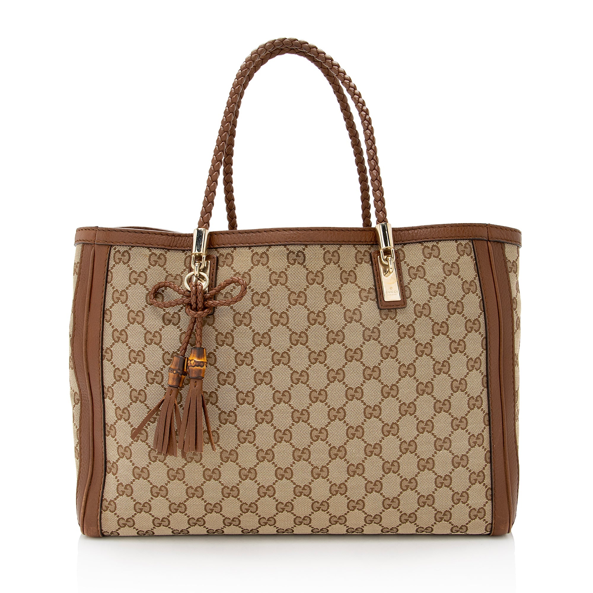 Gucci GG Canvas Bella Medium Tote (SHF-22813)