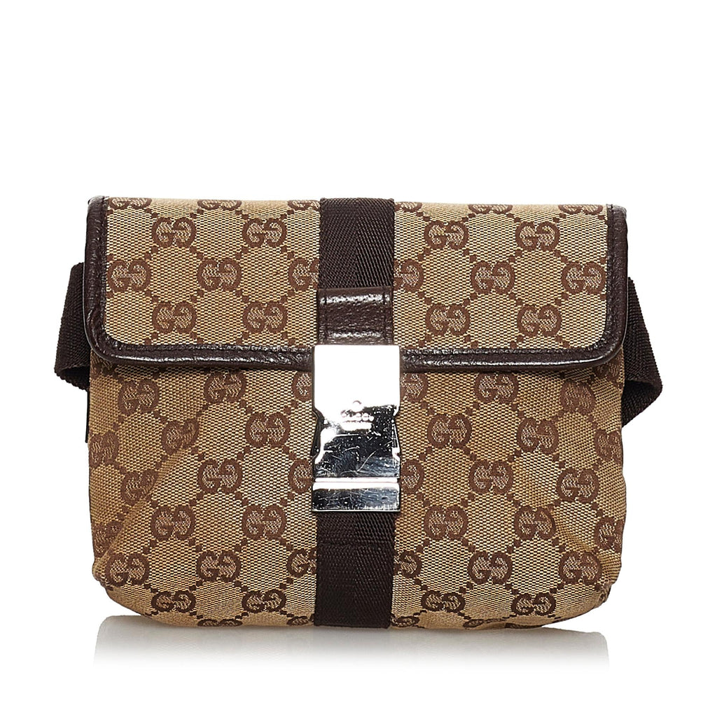 Gucci GG Canvas Belt Bag (SHG-29731)