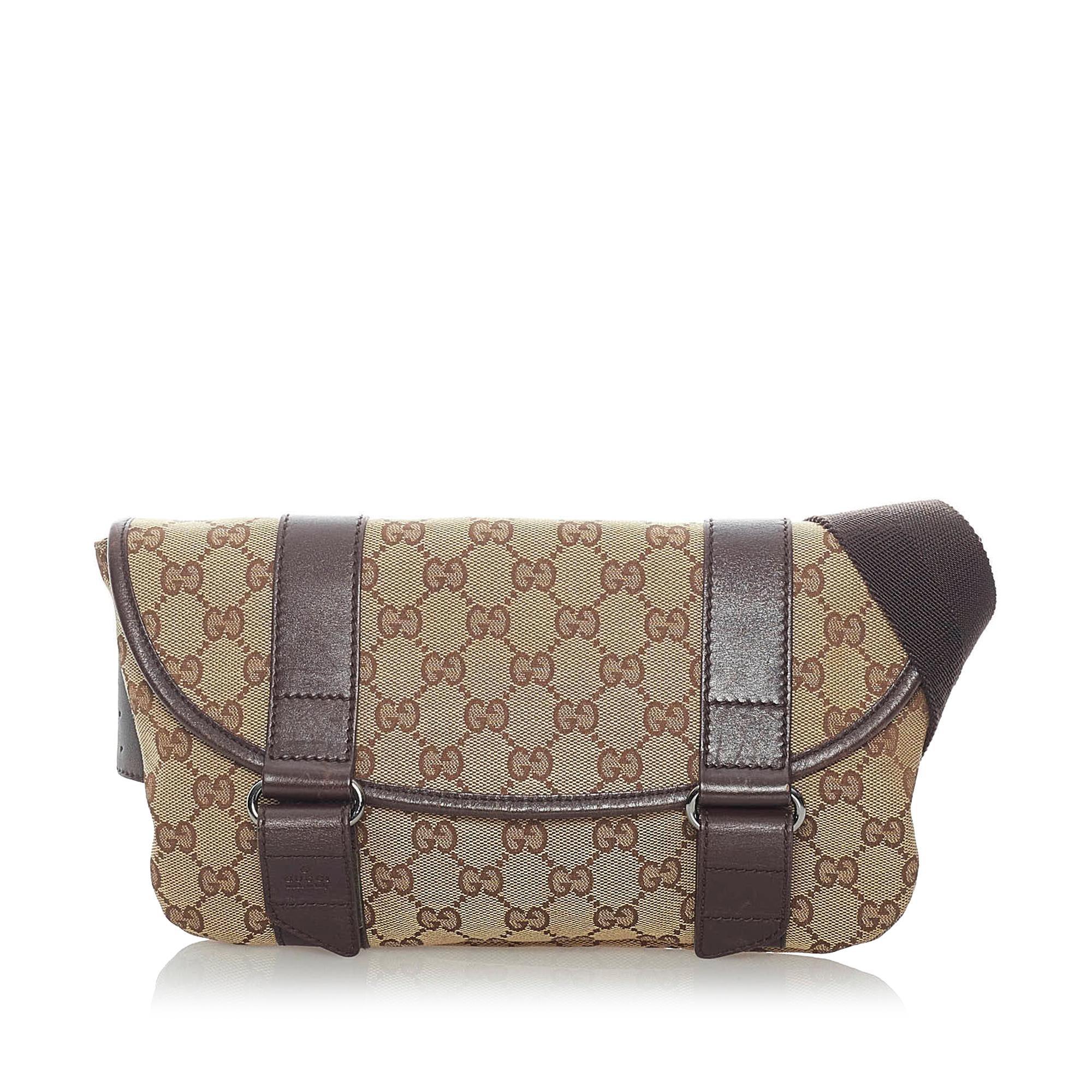 Gucci GG Canvas Belt Bag (SHG-30976)