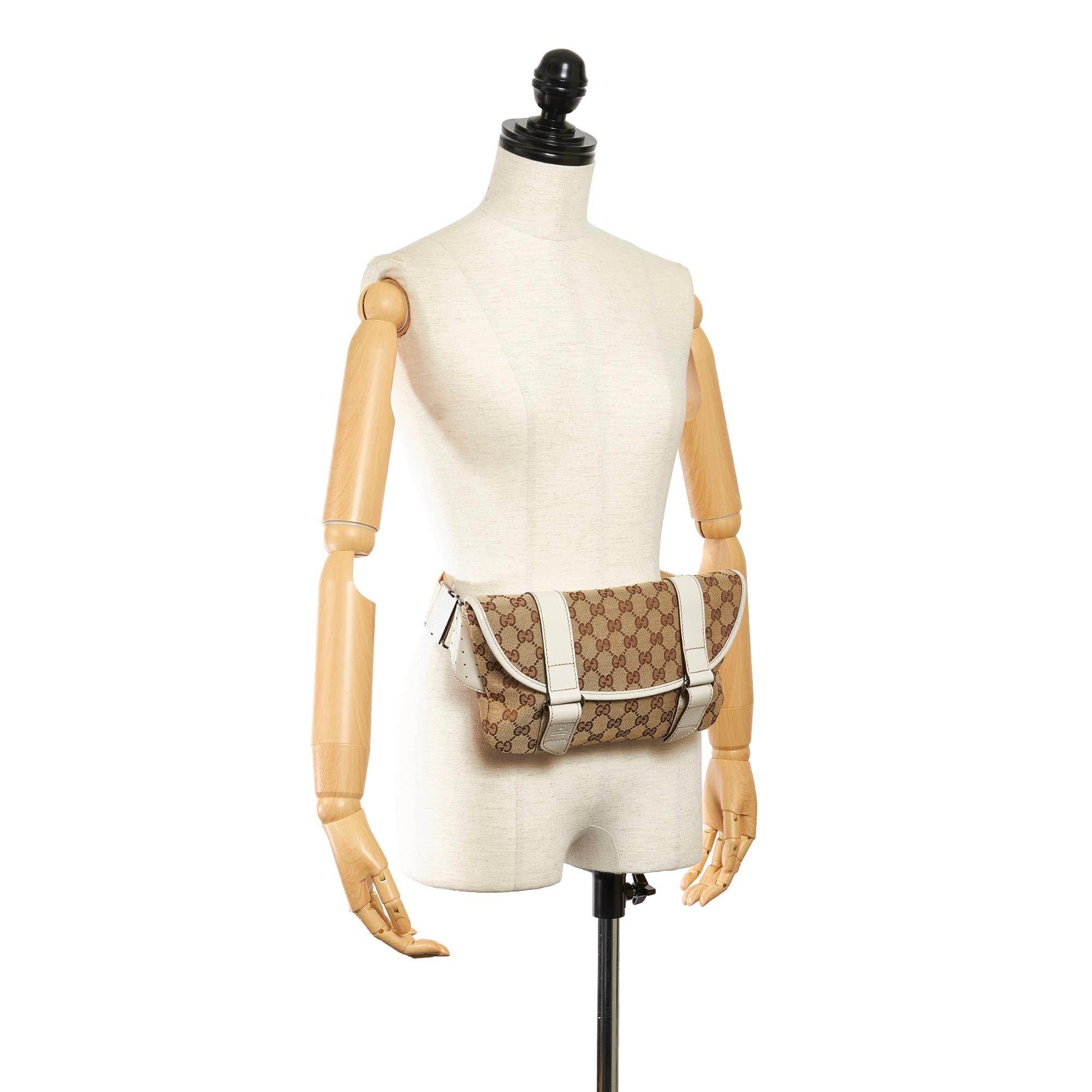 Gucci GG Canvas Belt Bag (SHG-31344)