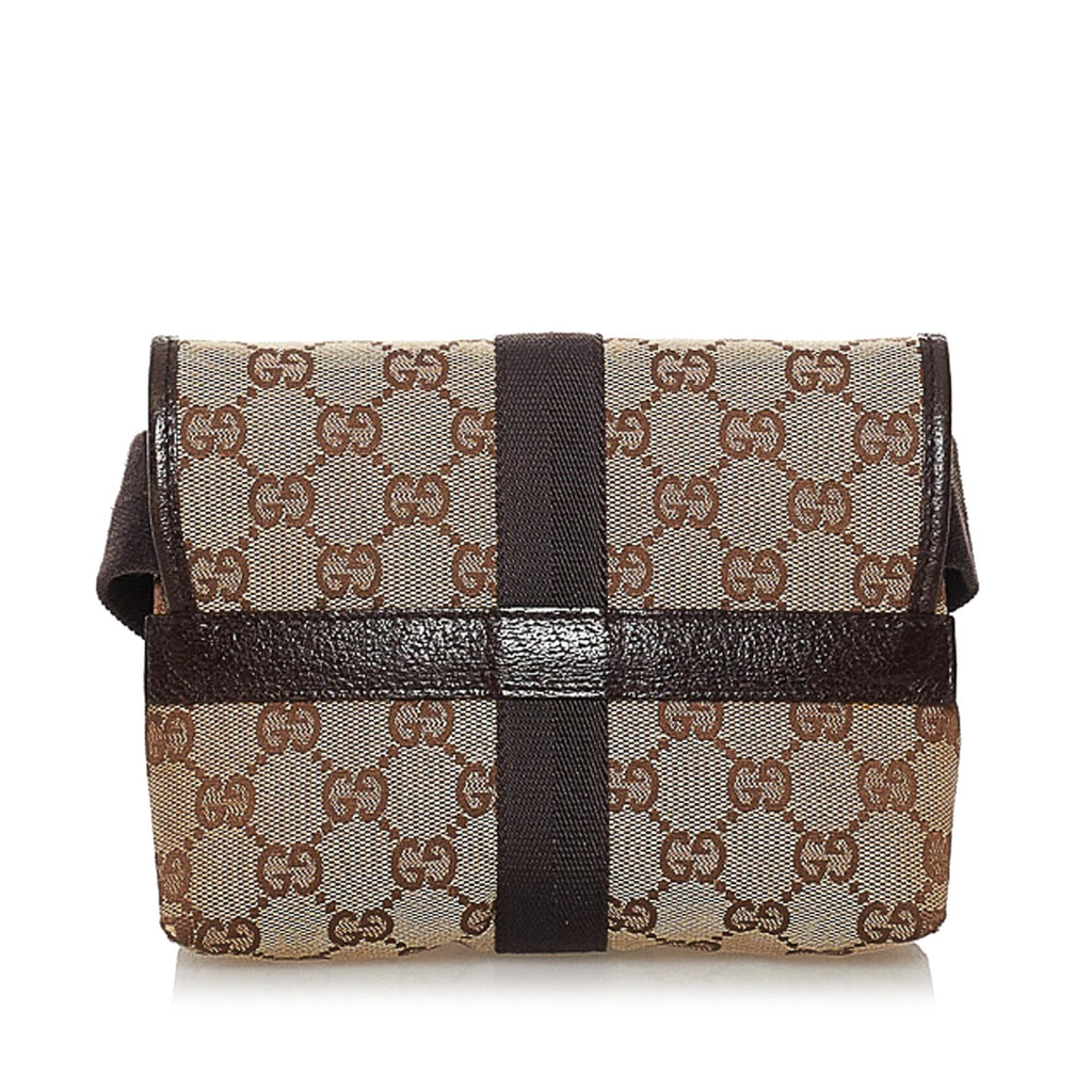 Gucci GG Canvas Belt Bag (SHG-31739)