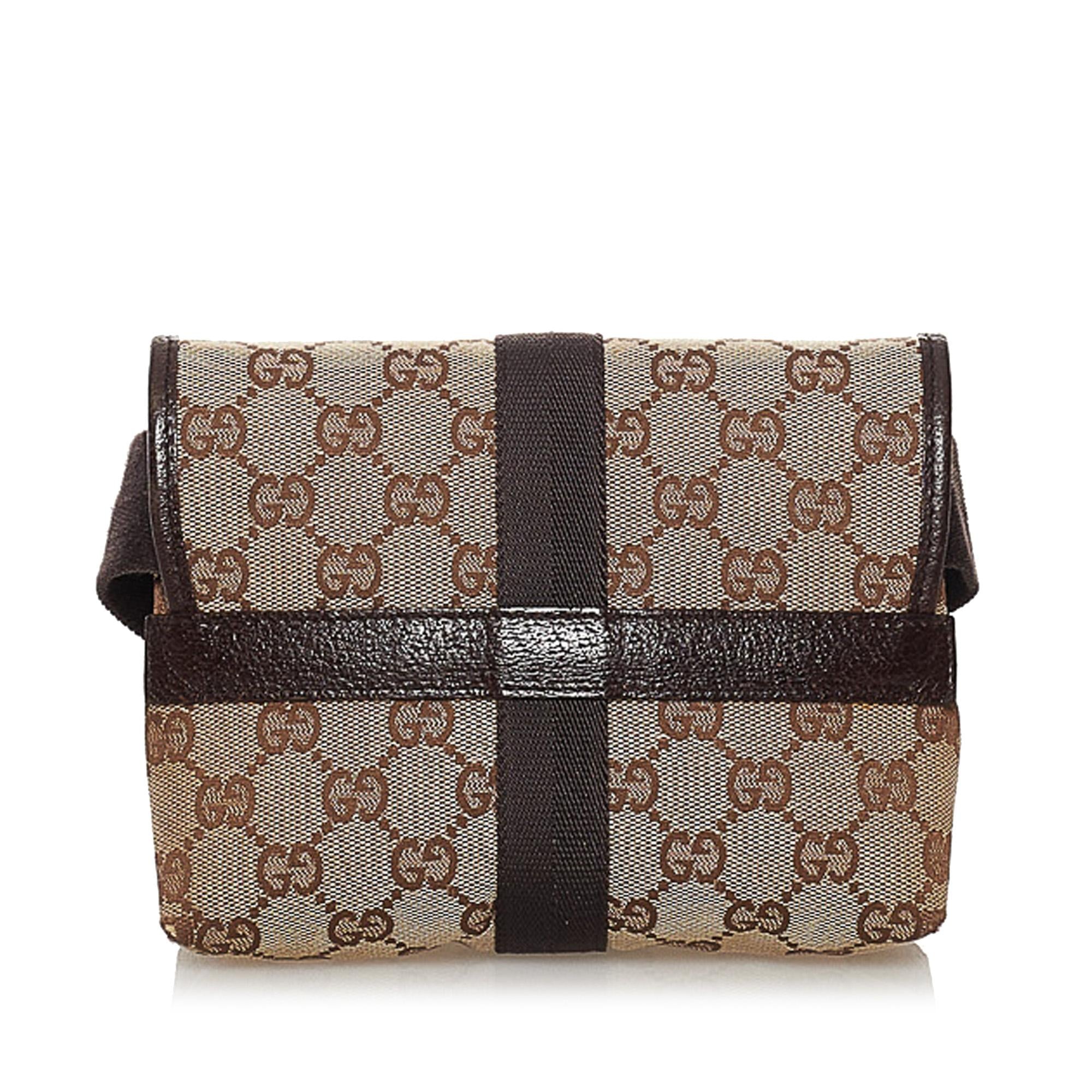 Gucci GG Canvas Belt Bag (SHG-31739)