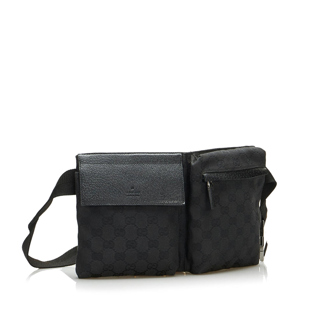 Gucci GG Canvas Belt Bag (SHG-GLFGvx)