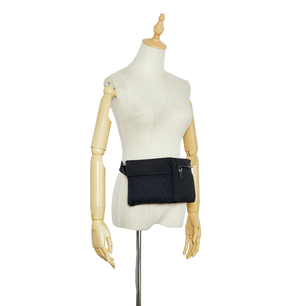 Gucci GG Canvas Belt Bag (SHG-83Gpbj)