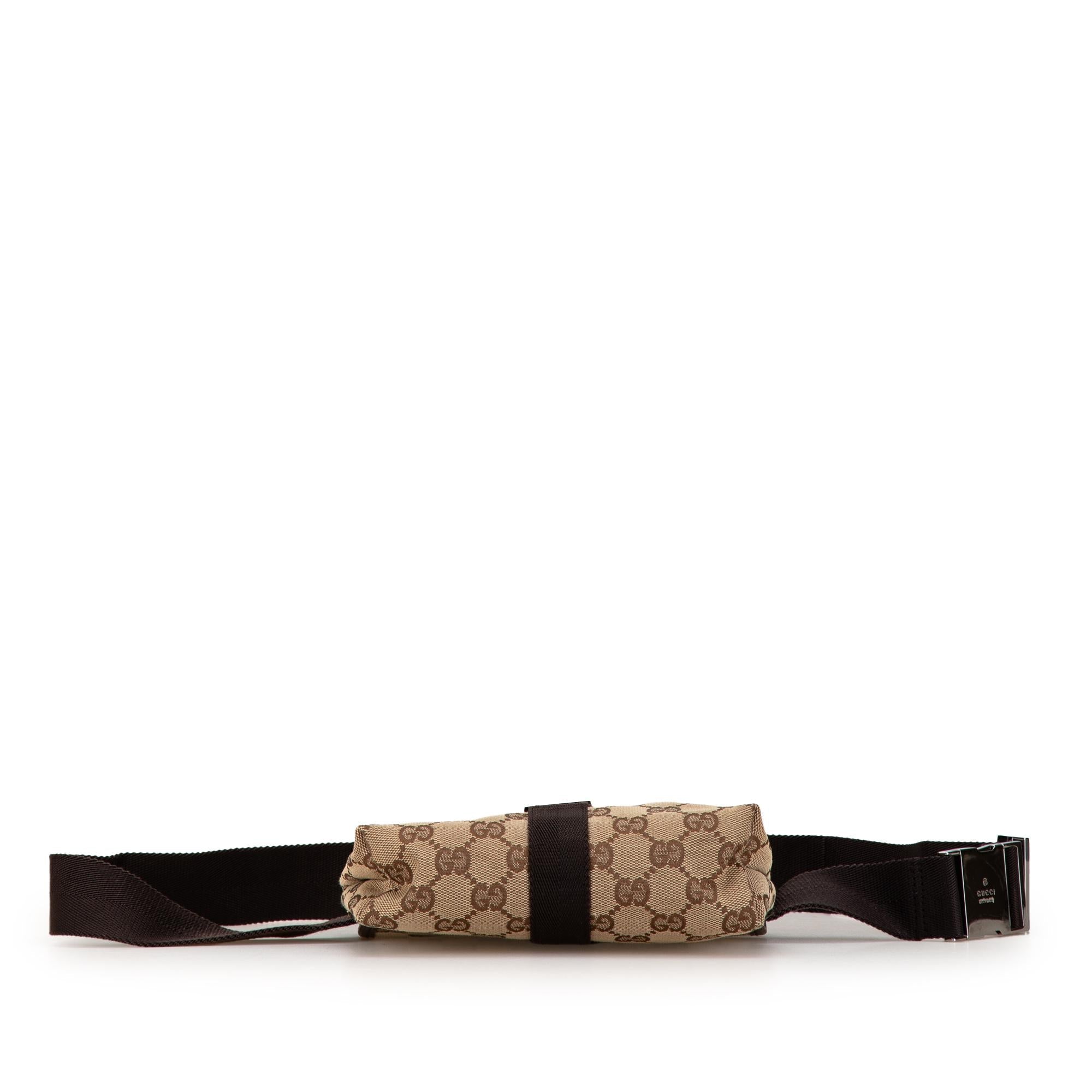 Gucci GG Canvas Belt Bag (SHG-sxzARj)