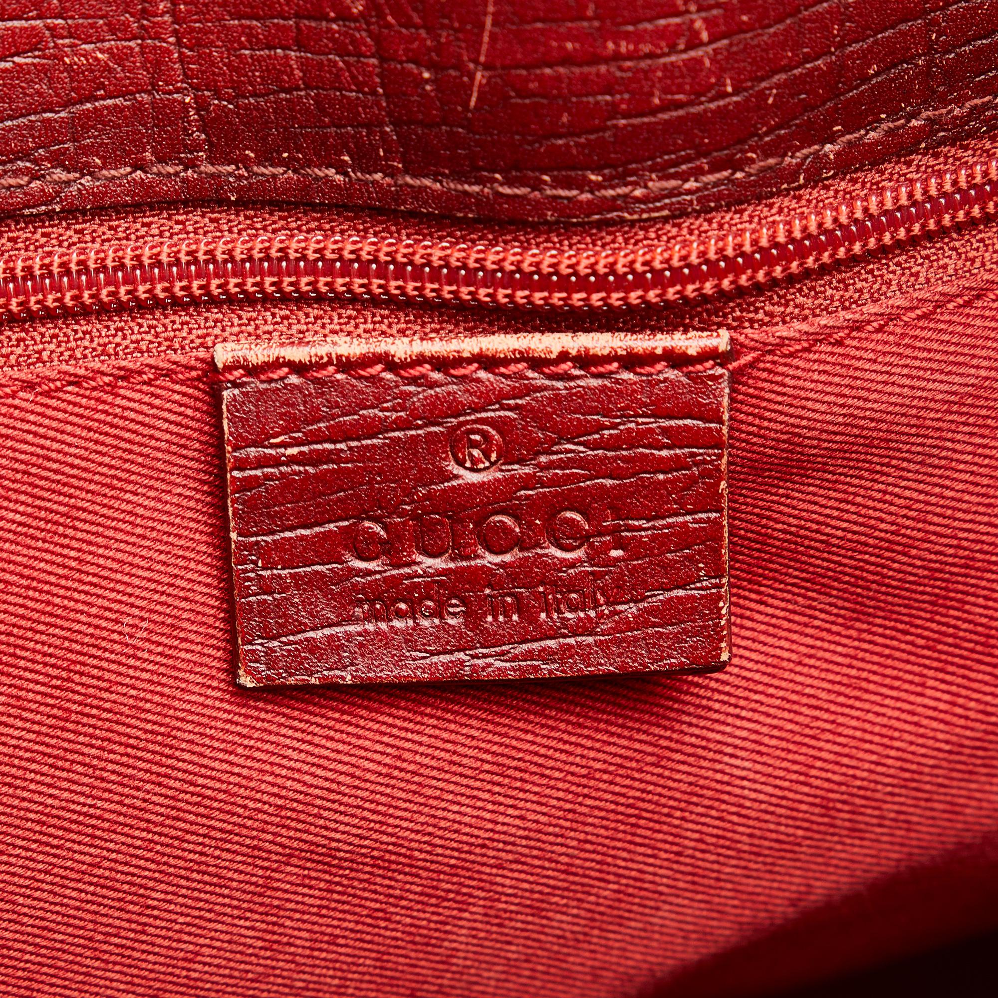 Gucci GG Canvas Belt Tote Bag (SHG-HTluvU)