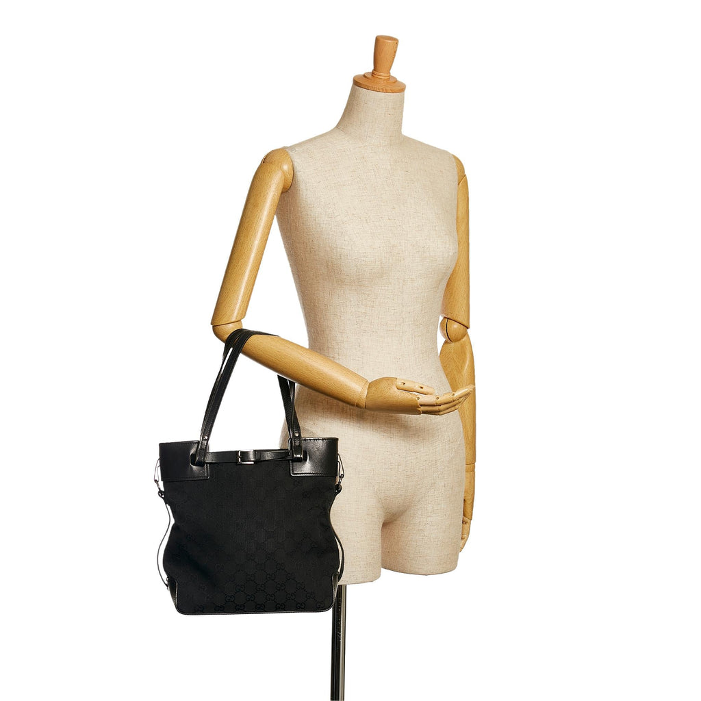 Gucci GG Canvas Belt Tote (SHG-34856)