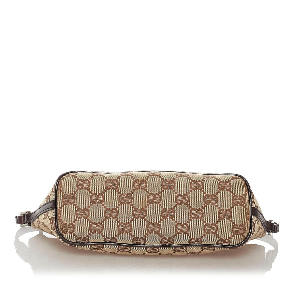 Gucci GG Canvas Boat Baguette (SHG-27260)