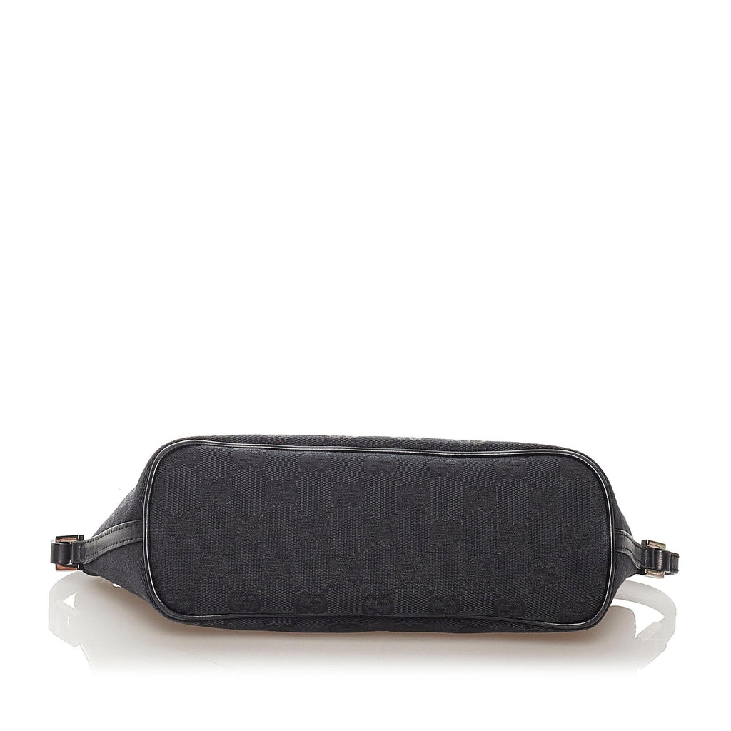 Gucci GG Canvas Boat Baguette (SHG-28064)