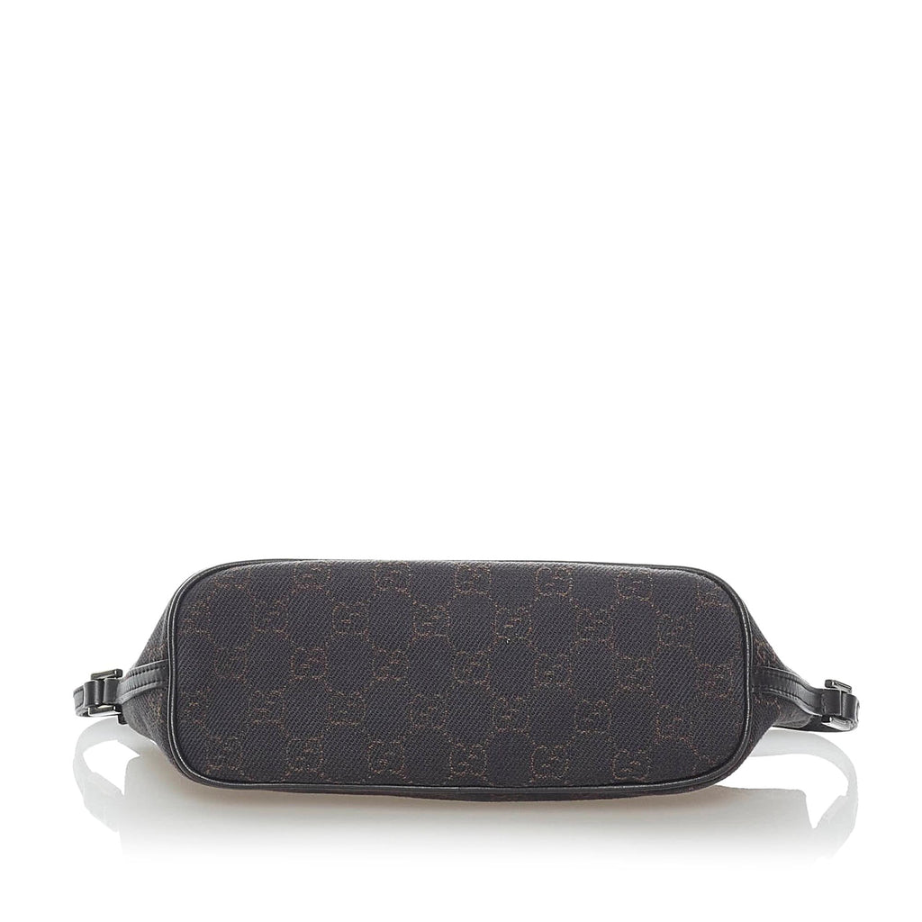 Gucci GG Canvas Boat Baguette (SHG-31611)