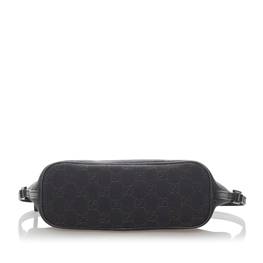 Gucci GG Canvas Boat Baguette (SHG-32079)