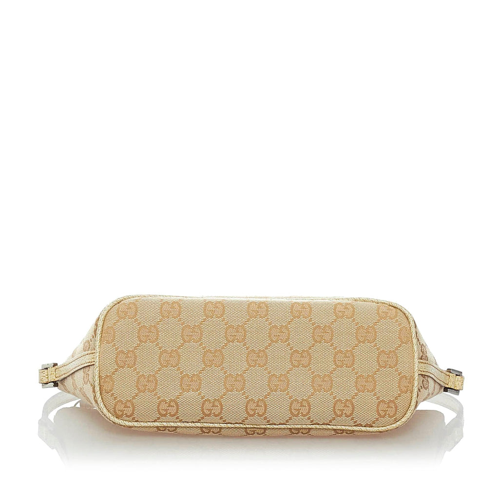 Gucci GG Canvas Boat Baguette (SHG-33179)