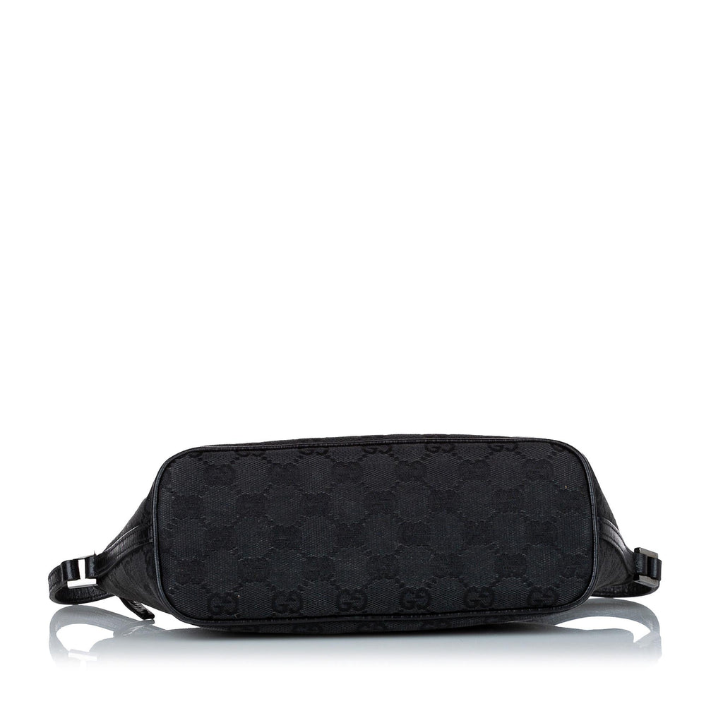 Gucci GG Canvas Boat Baguette (SHG-36571)