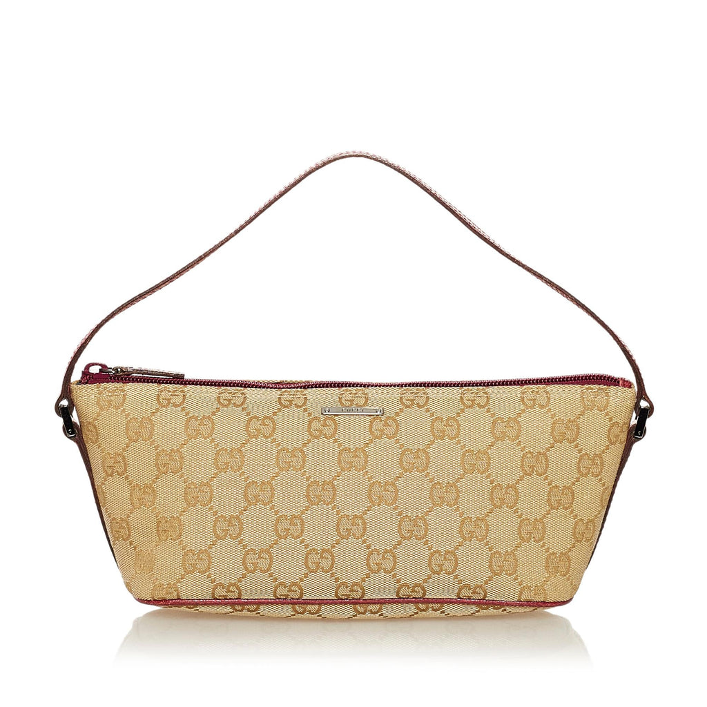 Gucci GG Canvas Boat (SHG-34832)