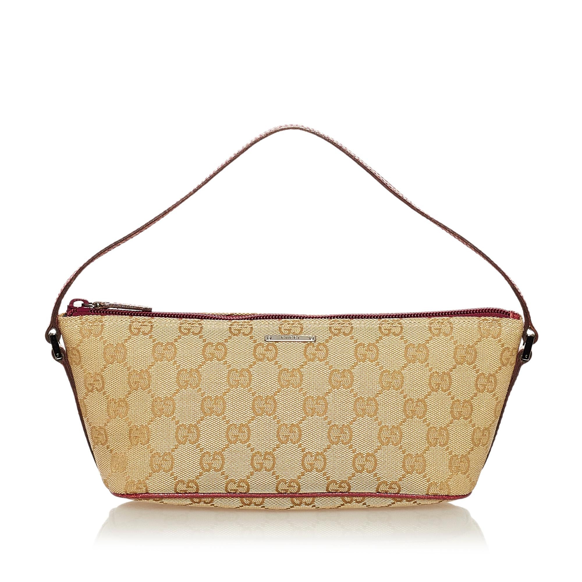 Gucci GG Canvas Boat (SHG-34832)
