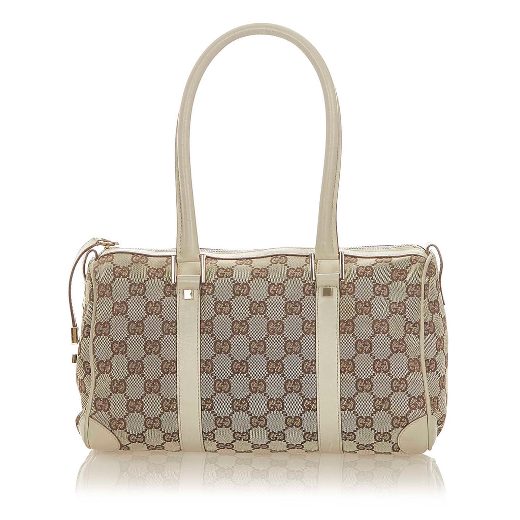 Gucci GG Canvas Boston Bag (SHG-20383)
