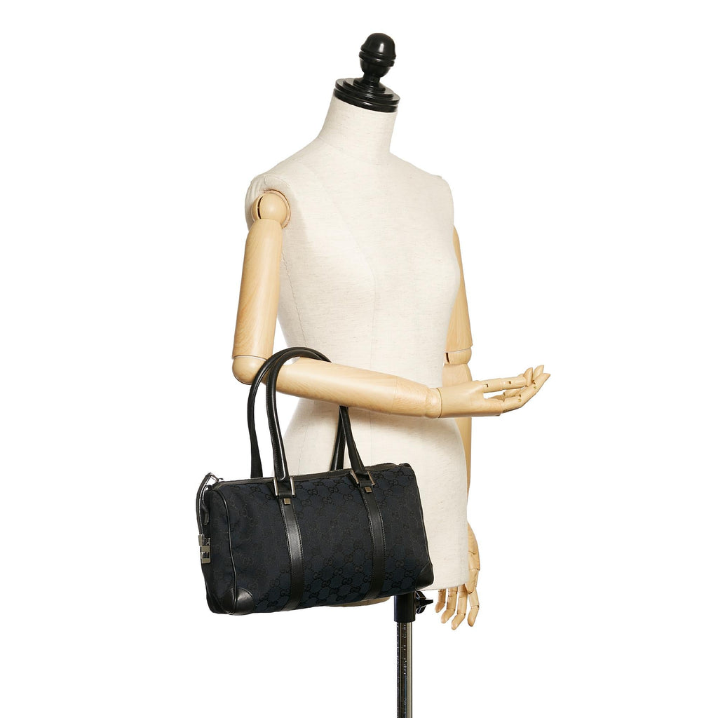 Gucci GG Canvas Boston Bag (SHG-29257)