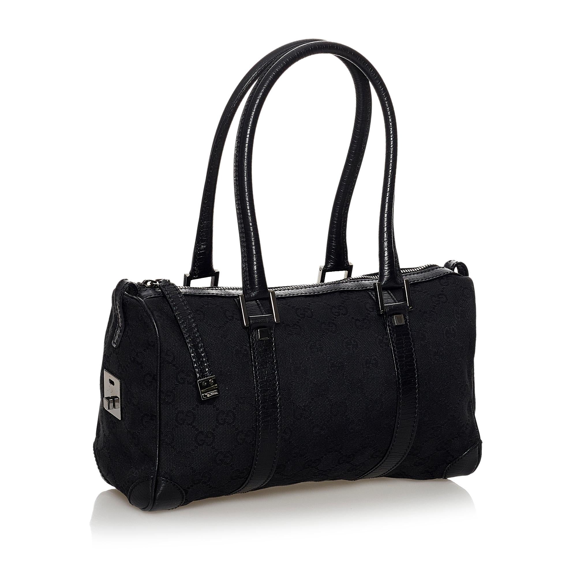 Gucci GG Canvas Boston Bag (SHG-30518)