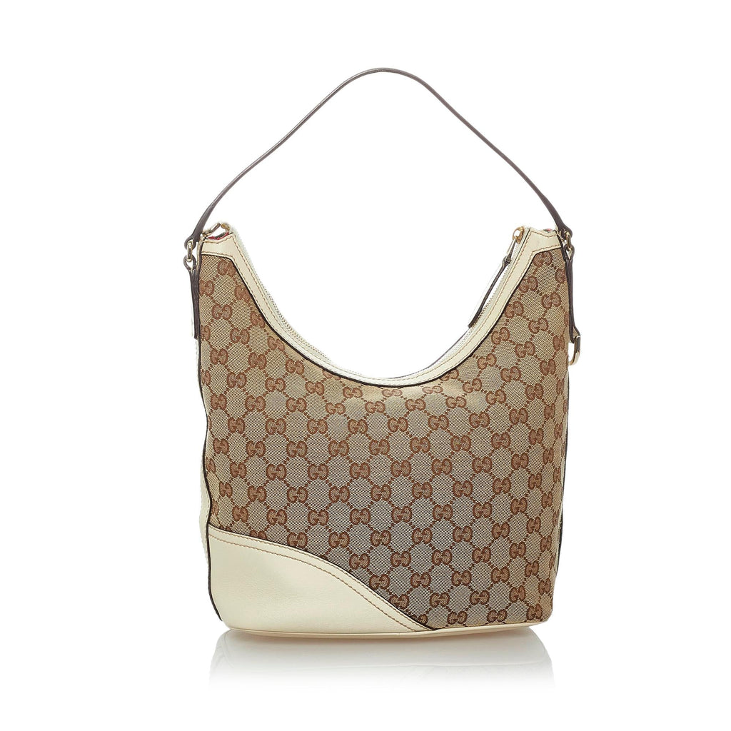 Gucci GG Canvas Britt Shoulder Bag (SHG-29822)