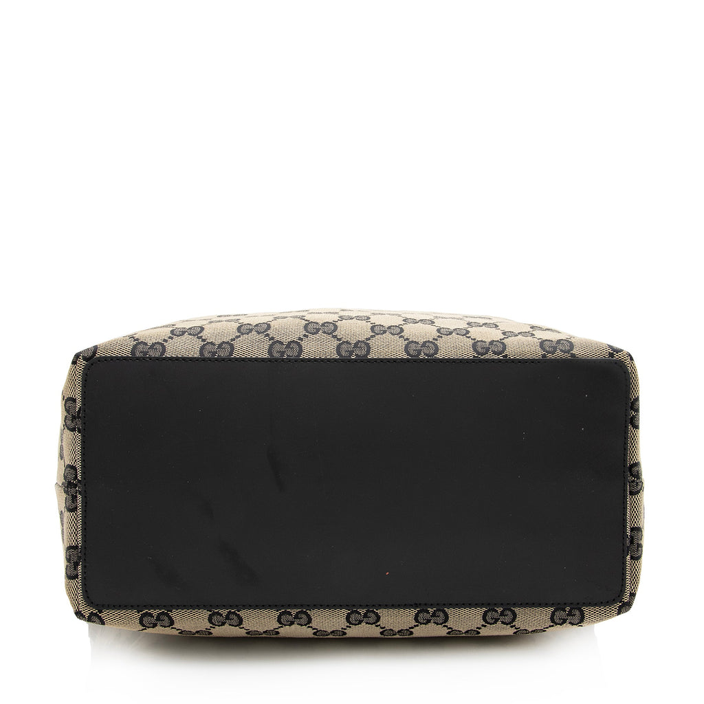 Gucci GG Canvas Bucket Medium Tote (SHF-22729)