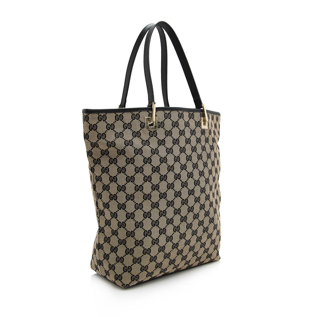 Gucci GG Canvas Bucket Medium Tote (SHF-22729)