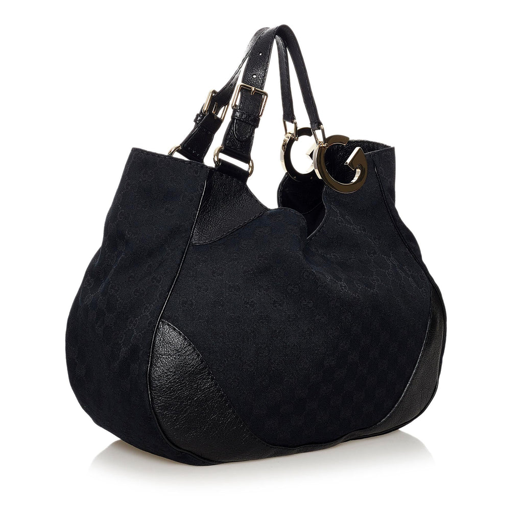 Gucci GG Canvas Charlotte Shoulder Bag (SHG-31412)