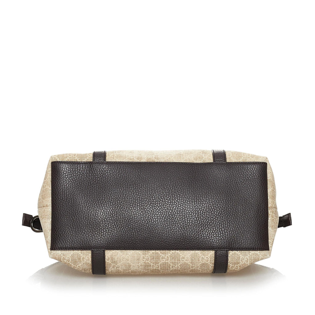 Gucci GG Canvas Charm Dome Satchel (SHG-30969)