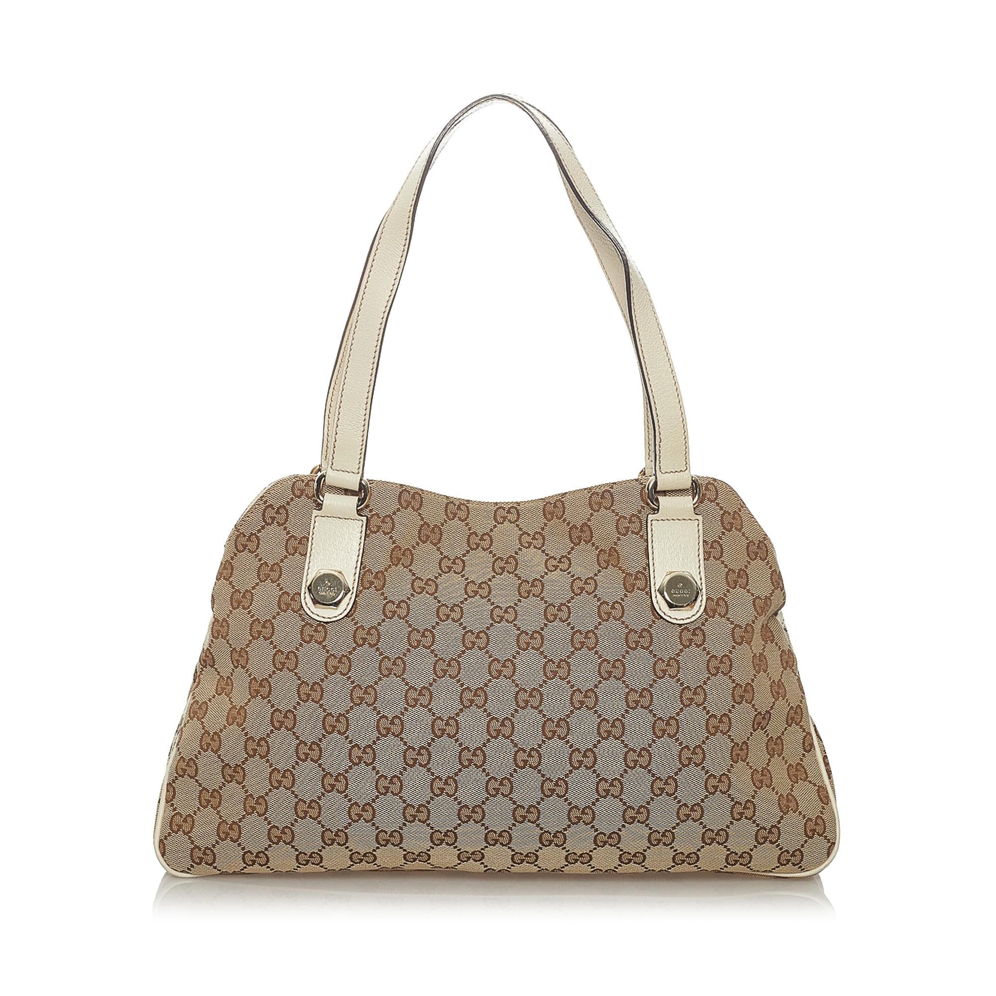 Gucci GG Canvas Charmy Shoulder Bag (SHG-28979)