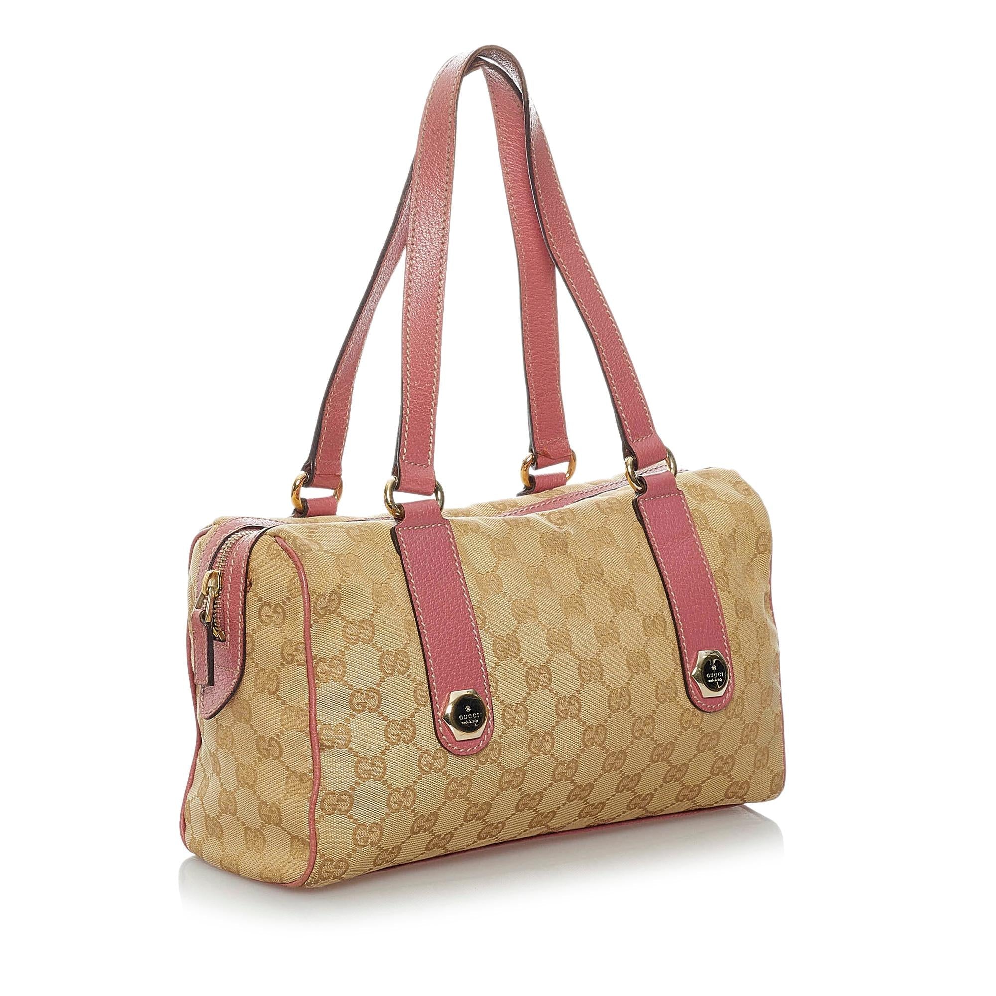 Gucci GG Canvas Charmy Shoulder Bag (SHG-29552)