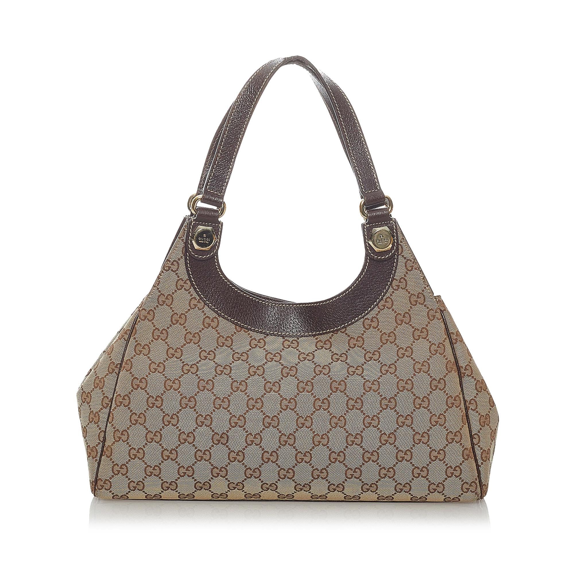Gucci GG Canvas Charmy Shoulder Bag (SHG-30434)