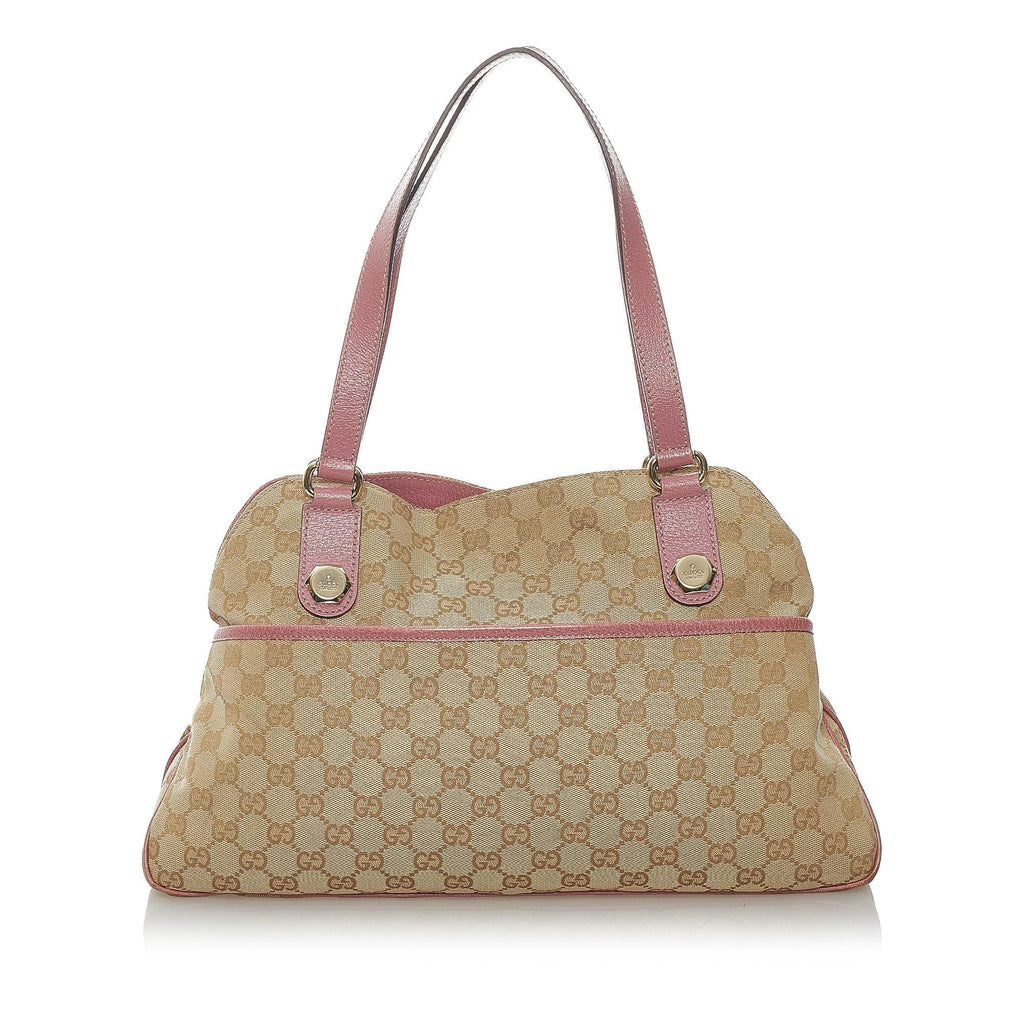 Gucci GG Canvas Charmy Shoulder Bag (SHG-30809)