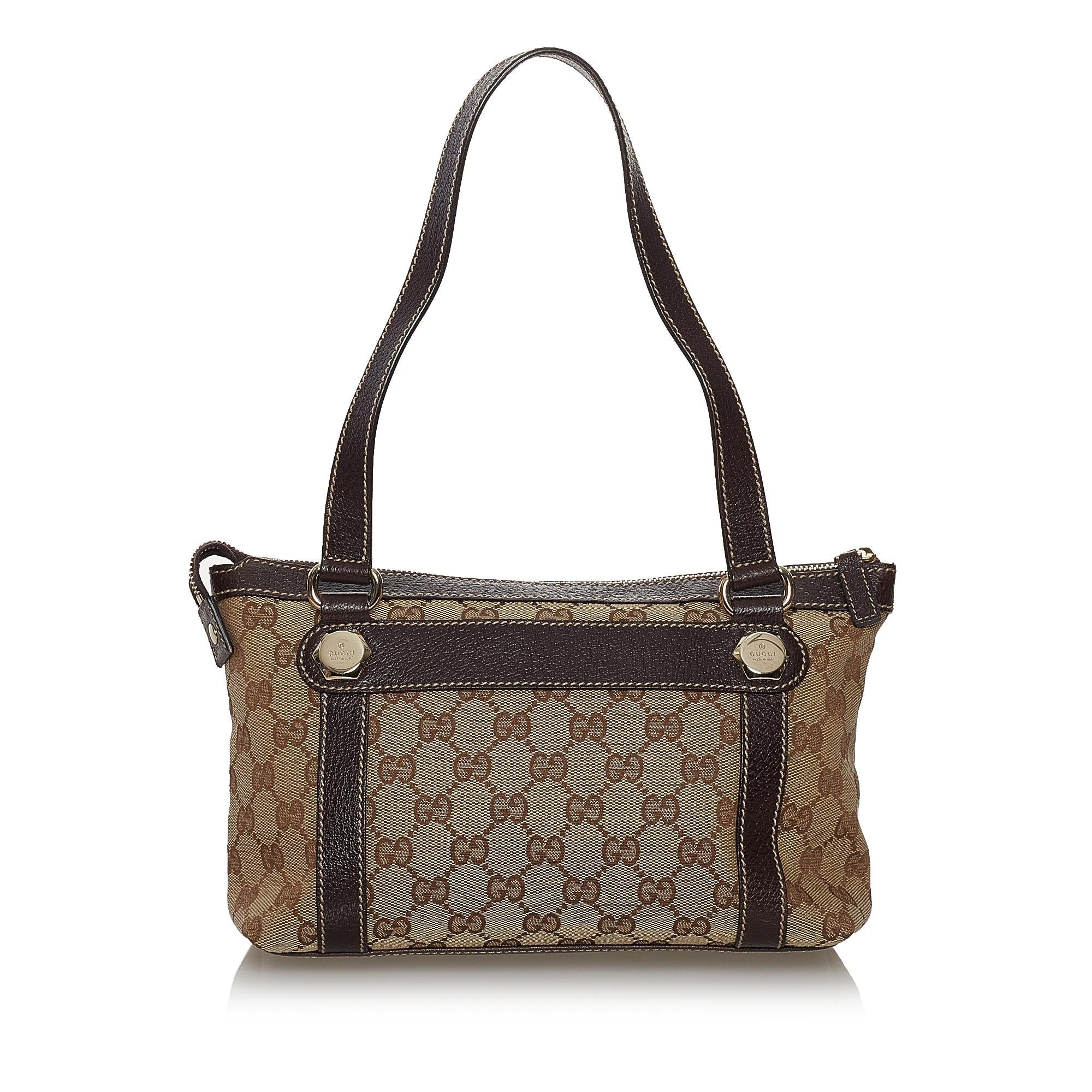 Gucci GG Canvas Charmy Shoulder Bag (SHG-33251)