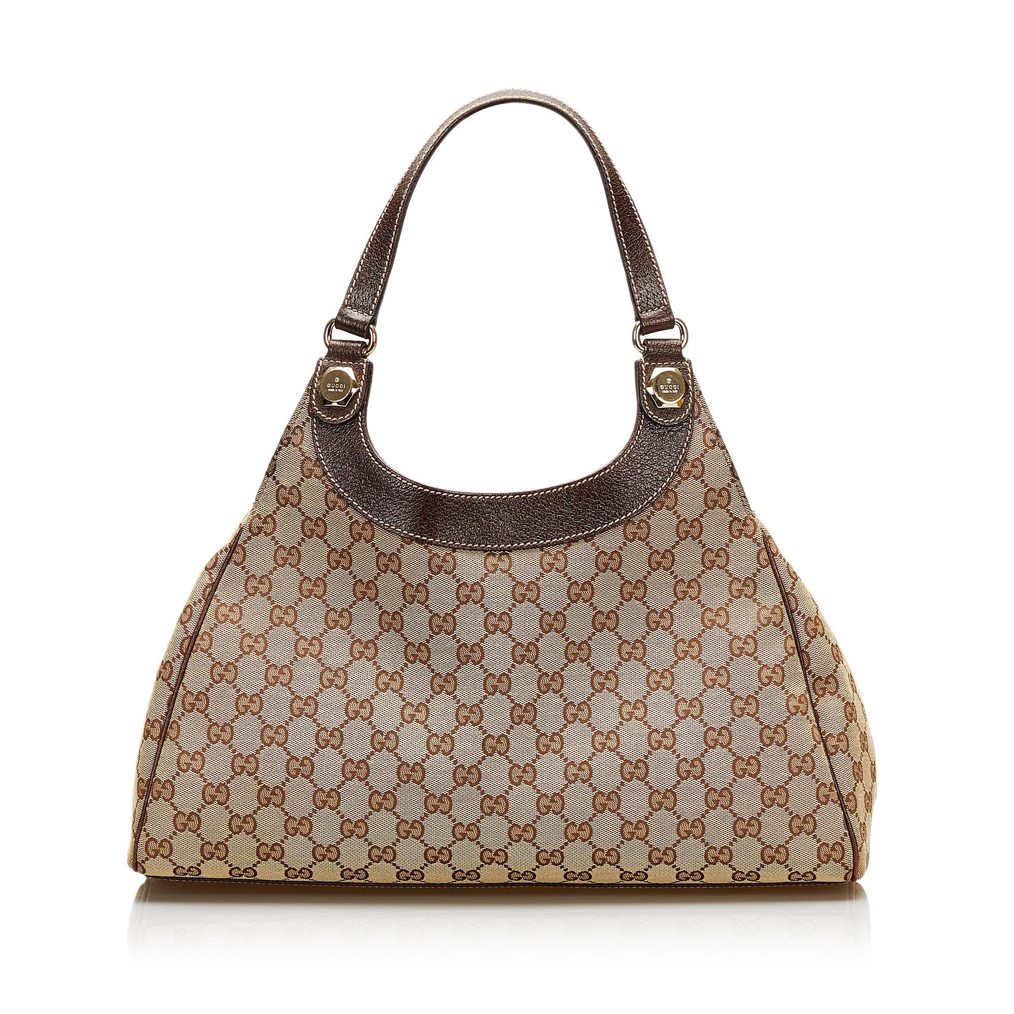 Gucci GG Canvas Charmy Shoulder Bag (SHG-35277)