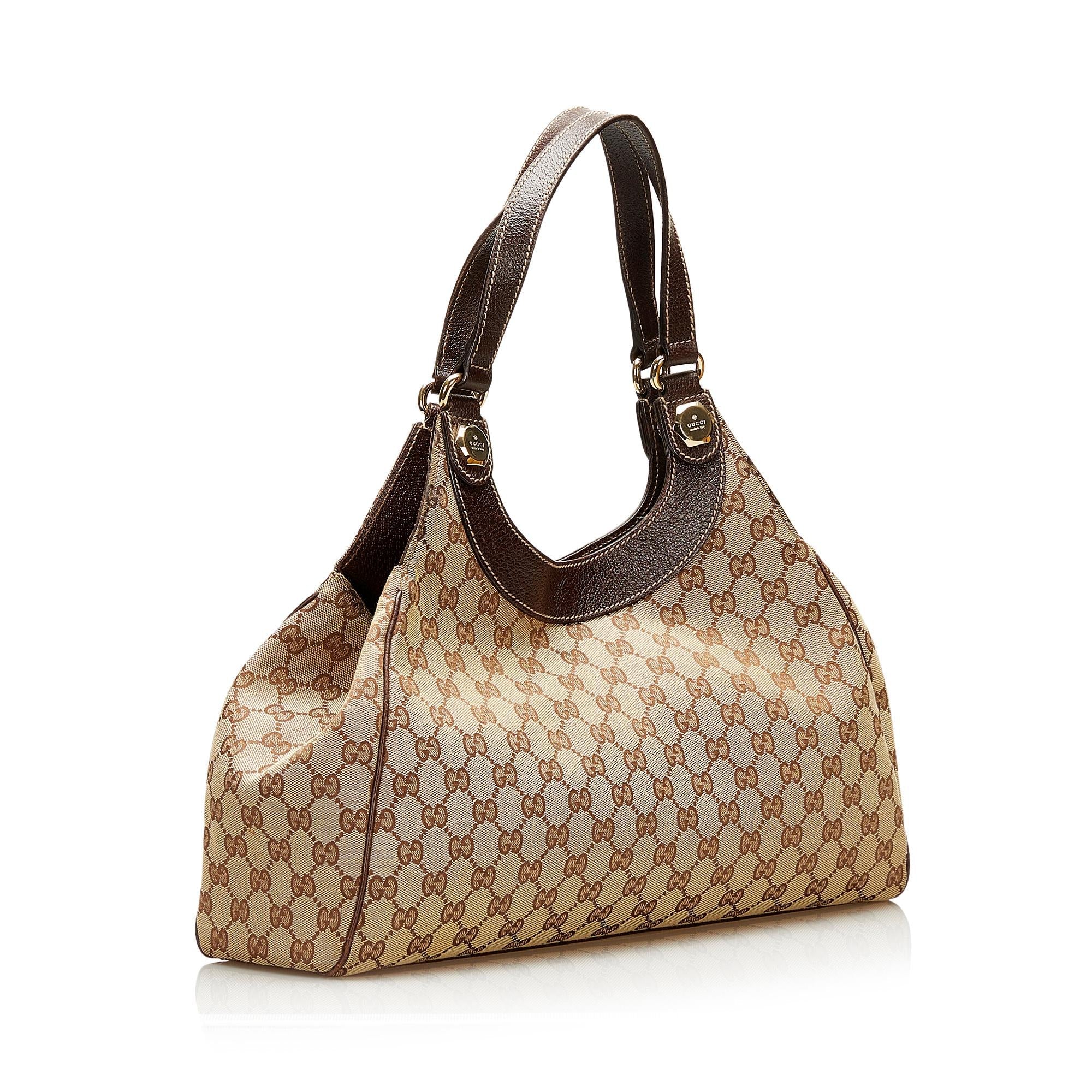 Gucci GG Canvas Charmy Shoulder Bag (SHG-35277)