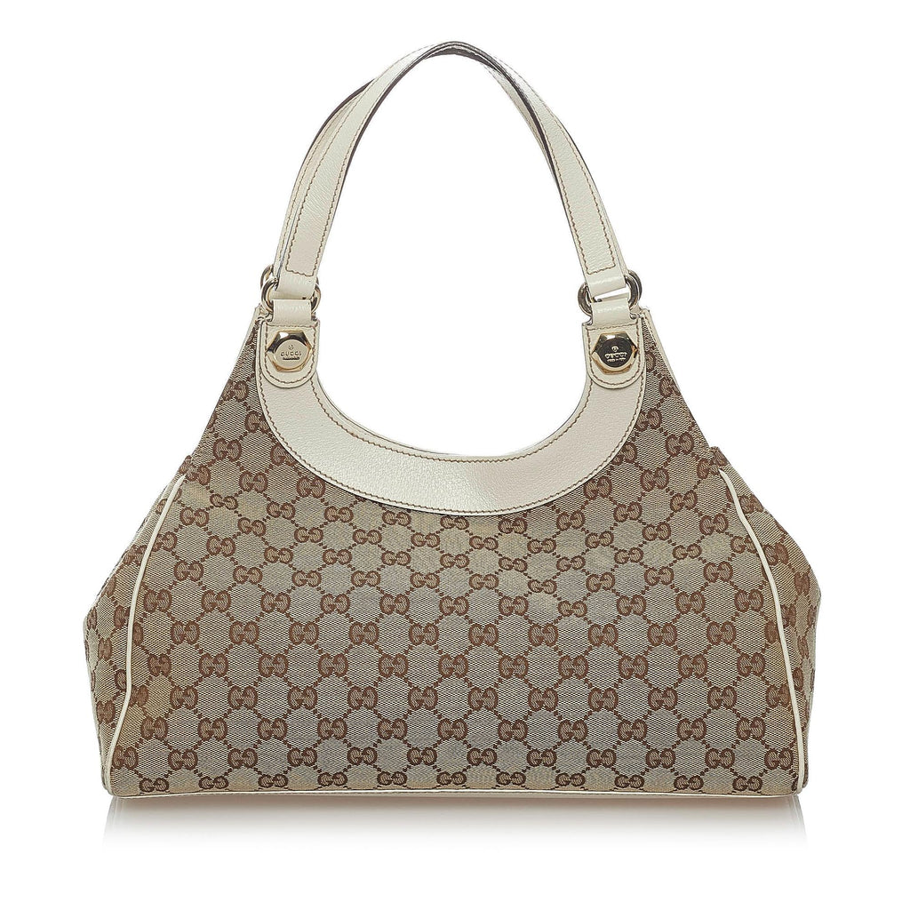 Gucci GG Canvas Charmy Shoulder Bag (SHG-36146)